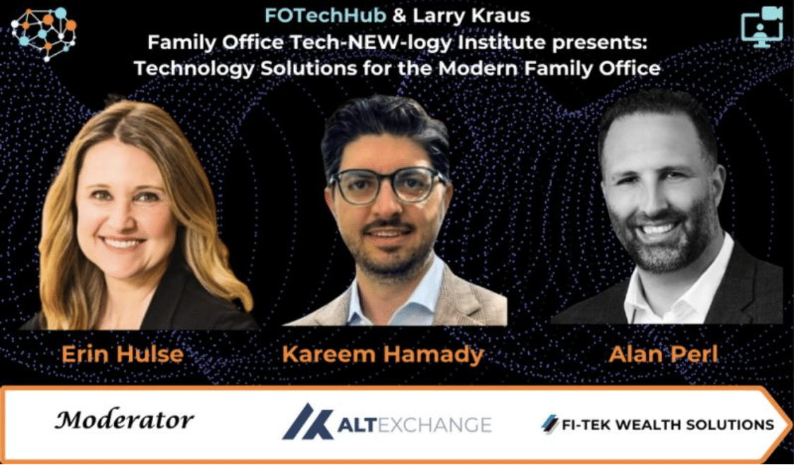 The Larry Kraus Family Office Tech-NEW-logy Institute: Episode 15